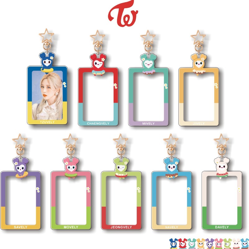New TWICE Cartoon Photo Frame  - Men Keychain Accessories reseña y precio