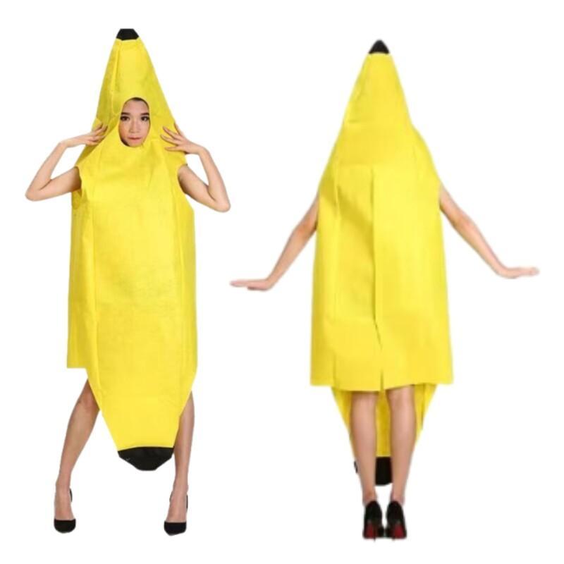 Adult Banana Costume Funny Fru - Men'S Yellow Accessories reseña y precio