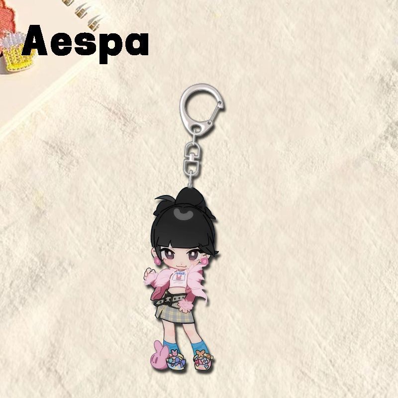4 Pcs Aespas Q Version Transpa - Men Keychain Accessories reseña y precio
