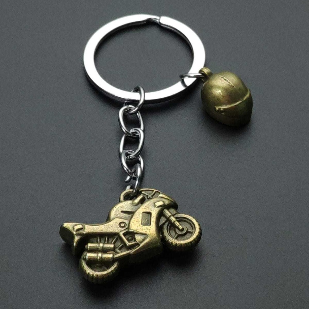 Motorcycle Keychain Creative M - Men'S Yellow Accessories reseña y precio