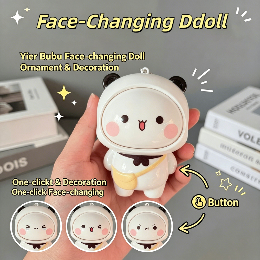 Cute Yier Bubu Face-Changing D - Men Keychain Accessories reseña y precio