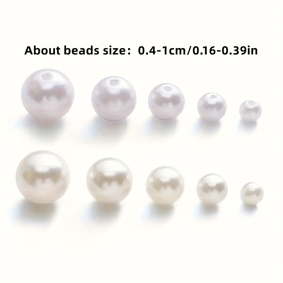 1388pcs 4/6/8/10mm  Black, whi - Men Accessories Jewellery reseña y precio