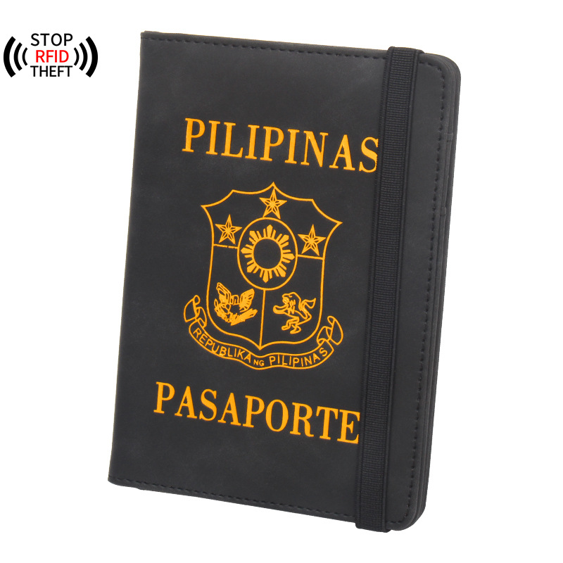 Philippines Passport Cover Rfi - Passport Wallet Rfid reseña y precio
