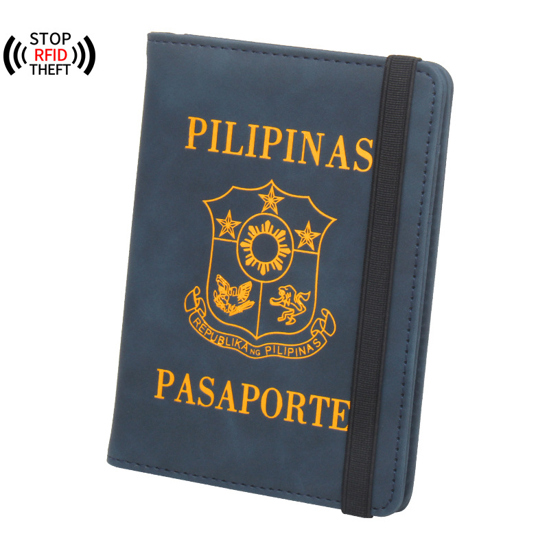 Philippines Passport Cover Rfi - Passport Wallet Rfid reseña y precio