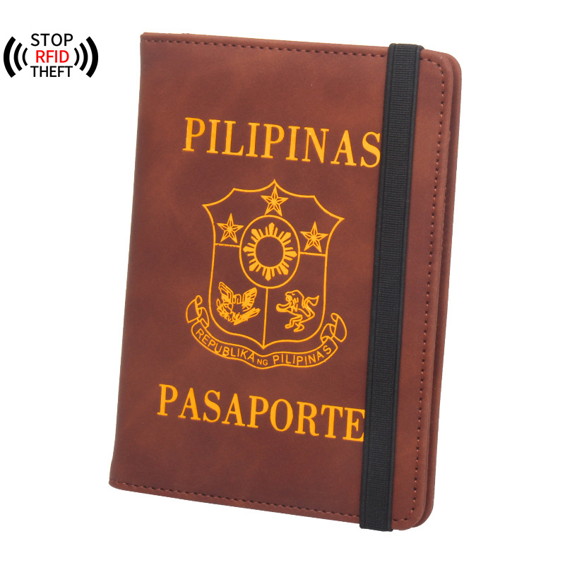 Philippines Passport Cover Rfi - Passport Wallet Rfid reseña y precio