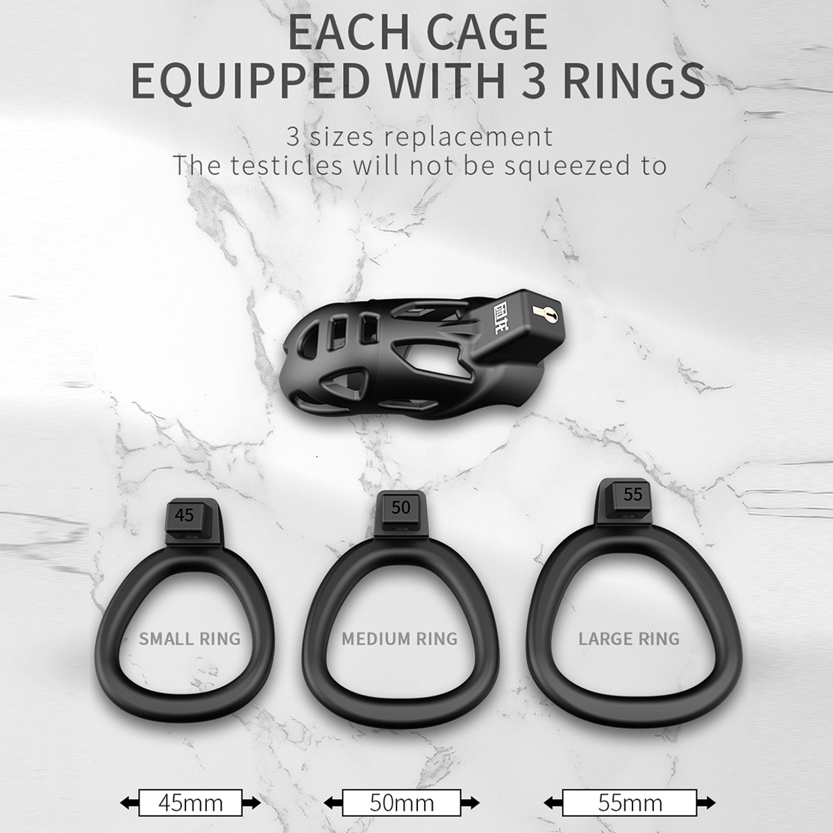 Male Chastity Cage Penis Lock  - Men Accessories Usa reseña y precio