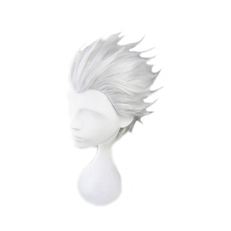 Vergil Cosplay Wig Short Silve - Men Accessories In Silver reseña y precio