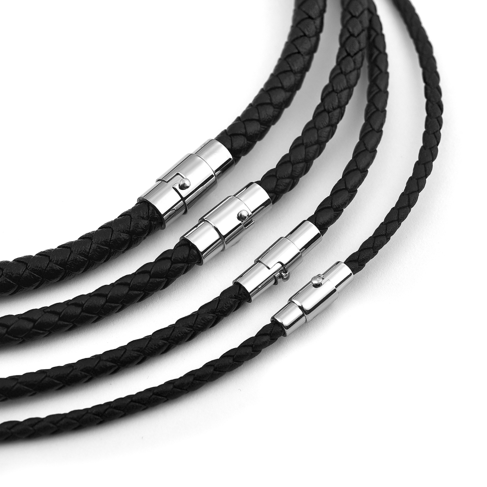 45/50/60cm Leather Necklace Wa - Men'S Accessories Chain reseña y precio