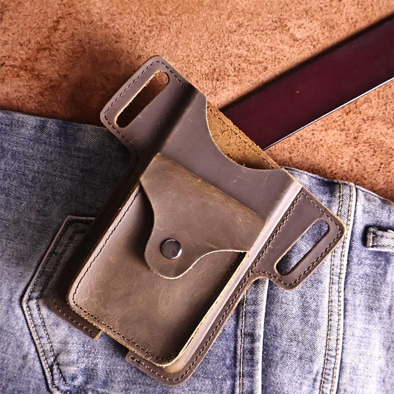 1pcVintage top-grade cowhide f - Men Accessories Pack reseña y precio