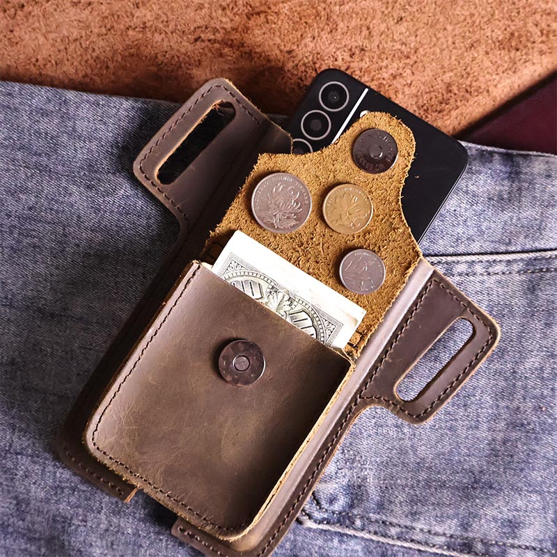 1pcVintage top-grade cowhide f - Men Accessories Pack reseña y precio