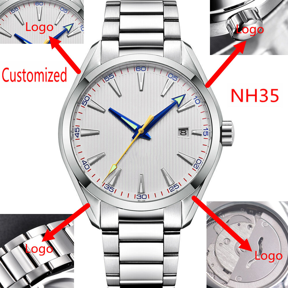Custom Logo 41mm Men Miyota/NH - Men Accessories Jewellery reseña y precio