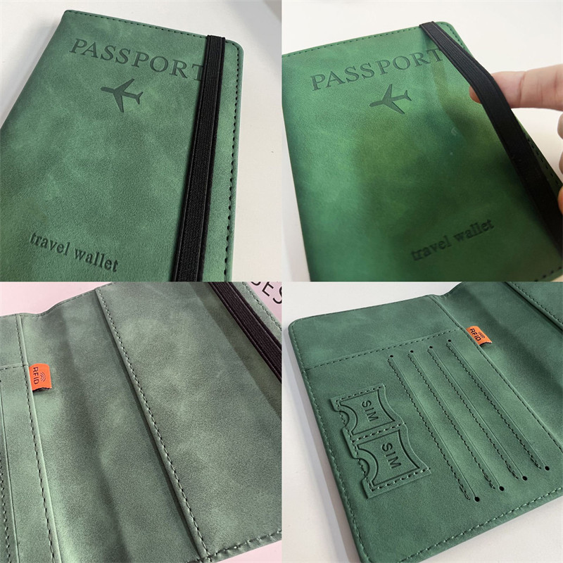 Vintage RFID Passport Cover fo - Passport Wallet Rfid reseña y precio