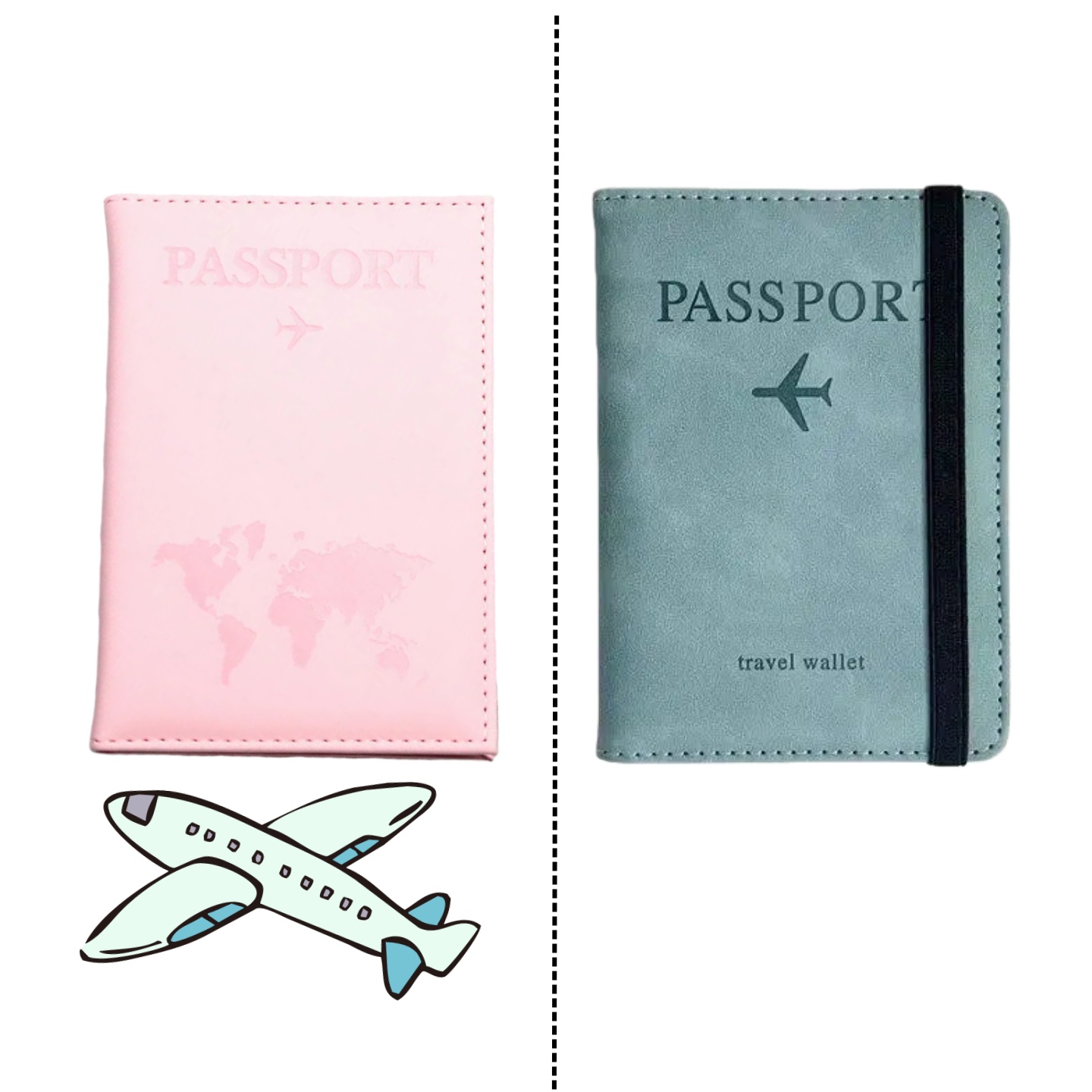 Vintage RFID Passport Cover fo - Passport Wallet Rfid reseña y precio