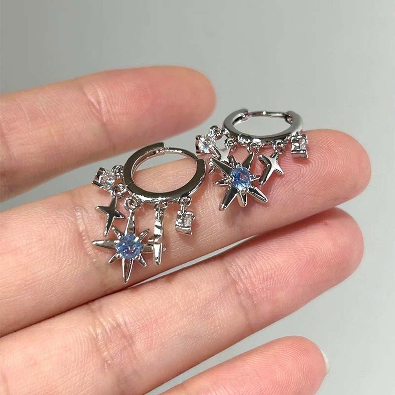 New Y2K Blue Zircon Star Tasse - Men Accessories Sale reseña y precio