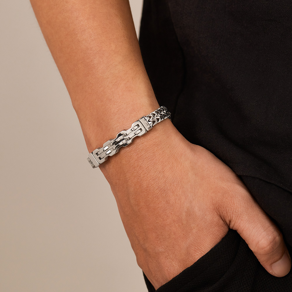 Men's Stainless Steel Bracelet - Men Accessories Pk reseña y precio