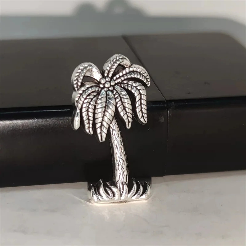Creative Silver Coconut Tree D - Men Accessories In Silver reseña y precio