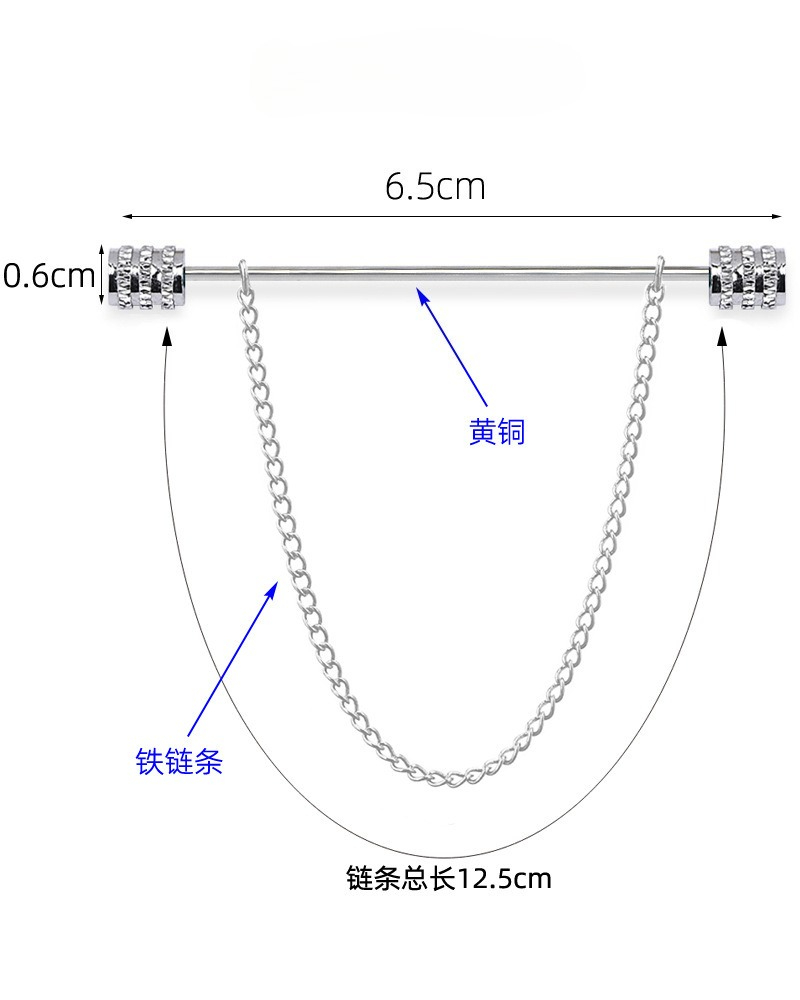 New Men's Brooch for Shirt Sta - Men Accessories Usa reseña y precio