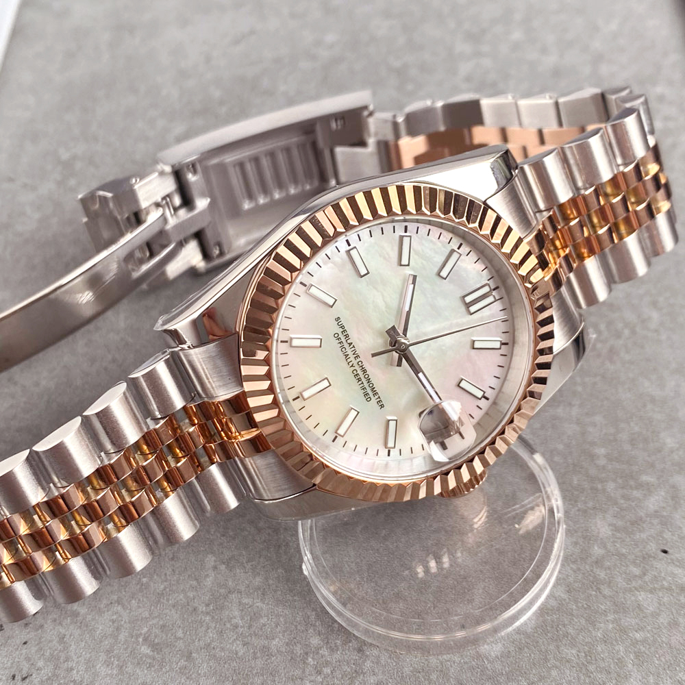 Customized Two Tone Rose Gold  - Men Accessories Jewellery reseña y precio