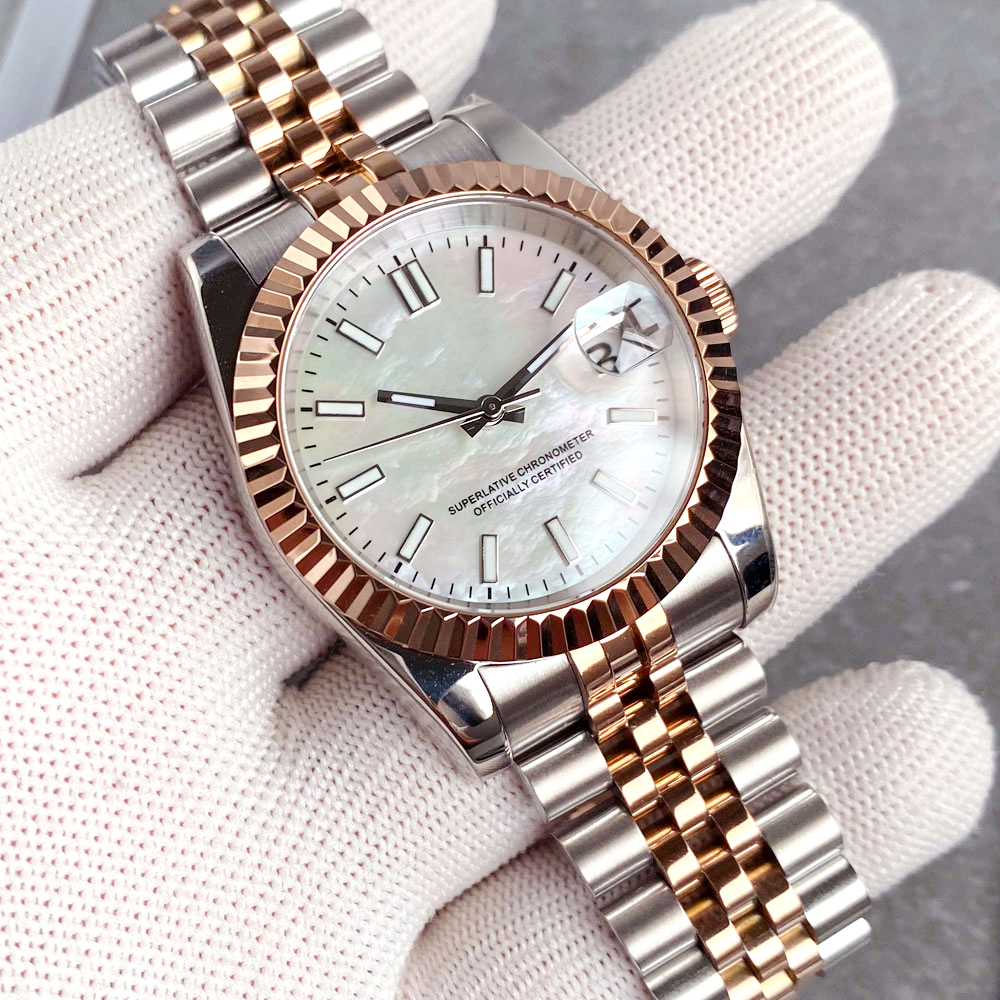 Customized Two Tone Rose Gold  - Men Accessories Jewellery reseña y precio