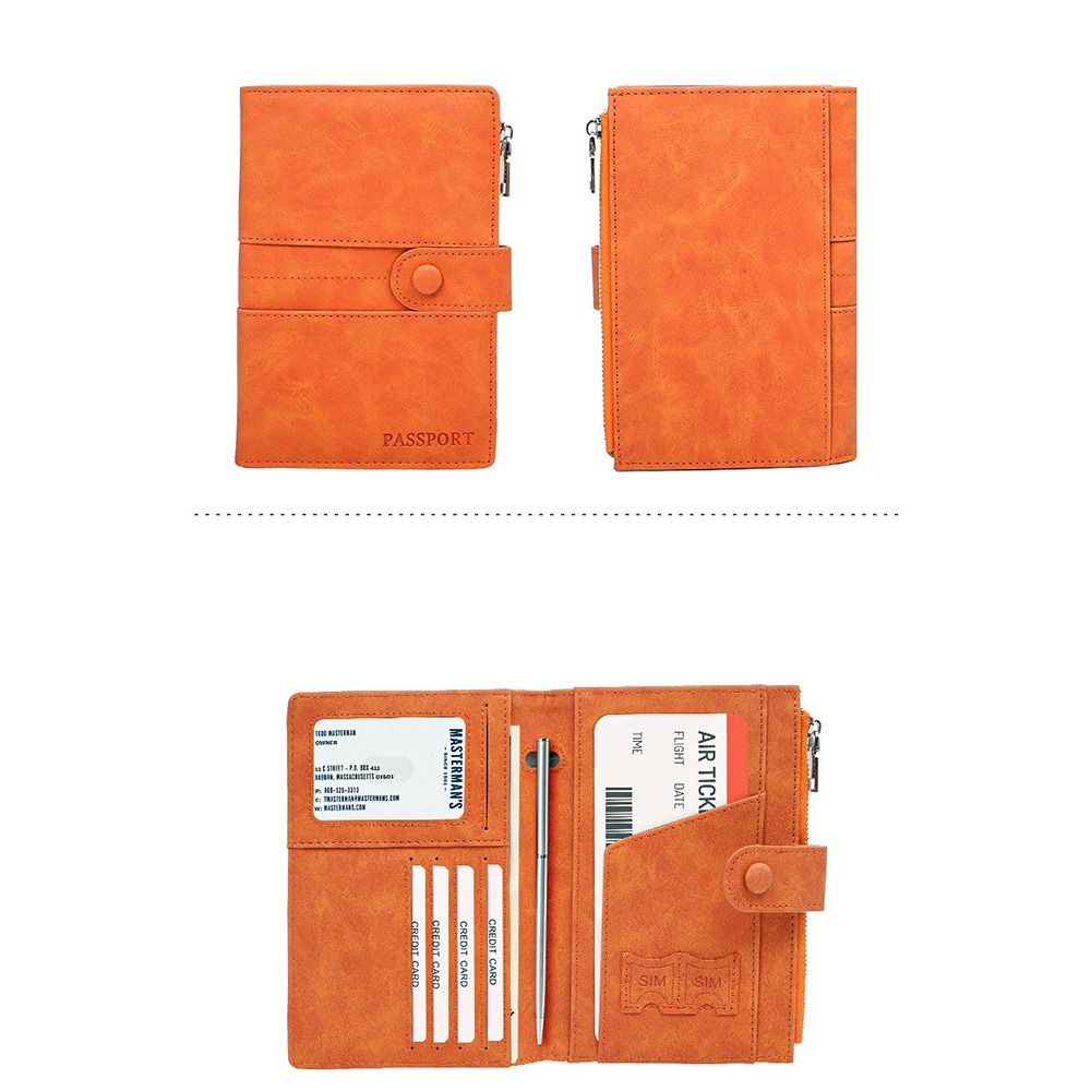 Creative RFID Anti-Theft PU Pa - Passport Wallet Rfid reseña y precio