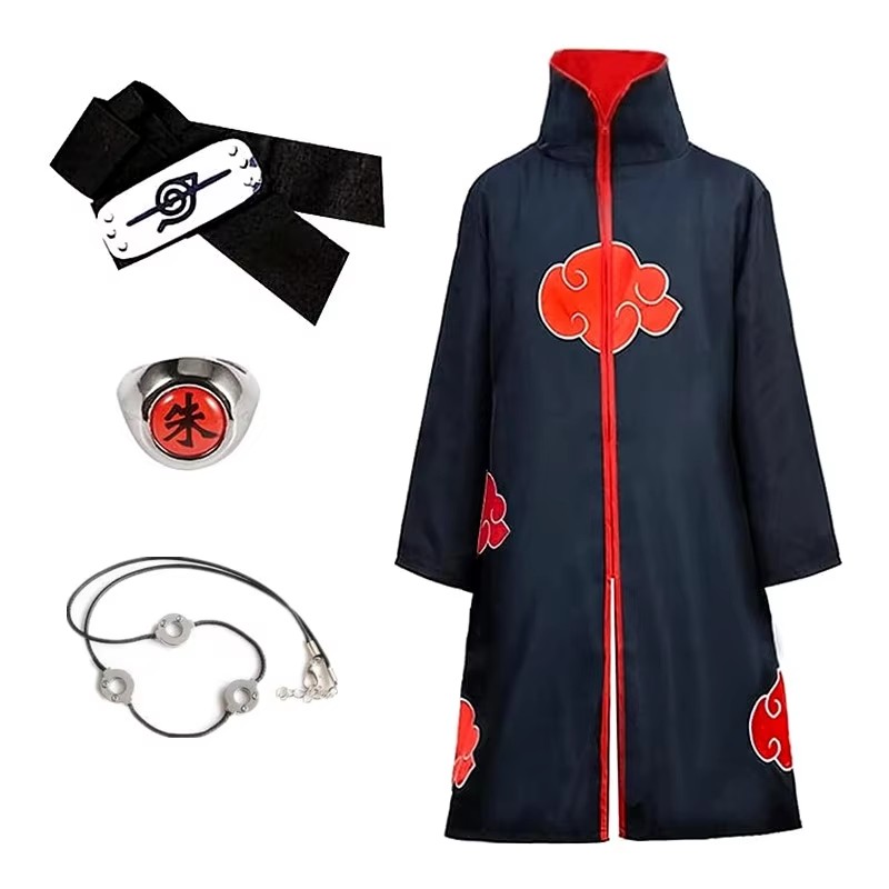 Men Anime Akatsuki Cosplay Cos - Men Accessories Jewellery reseña y precio