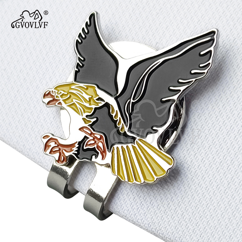 1pc Yellow Eagle Golf Hat Clip - Men'S Yellow Accessories reseña y precio