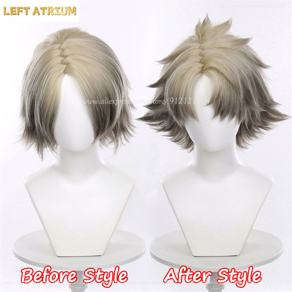 Rudo Surebrec Cosplay Wig 25cm - Men'S Yellow Accessories reseña y precio
