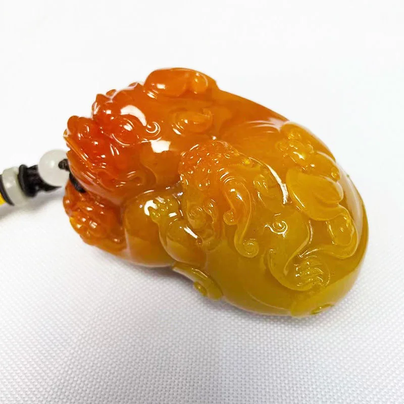 Natural Huang Longyu Pixiu Pen - Men'S Accessories Chain reseña y precio