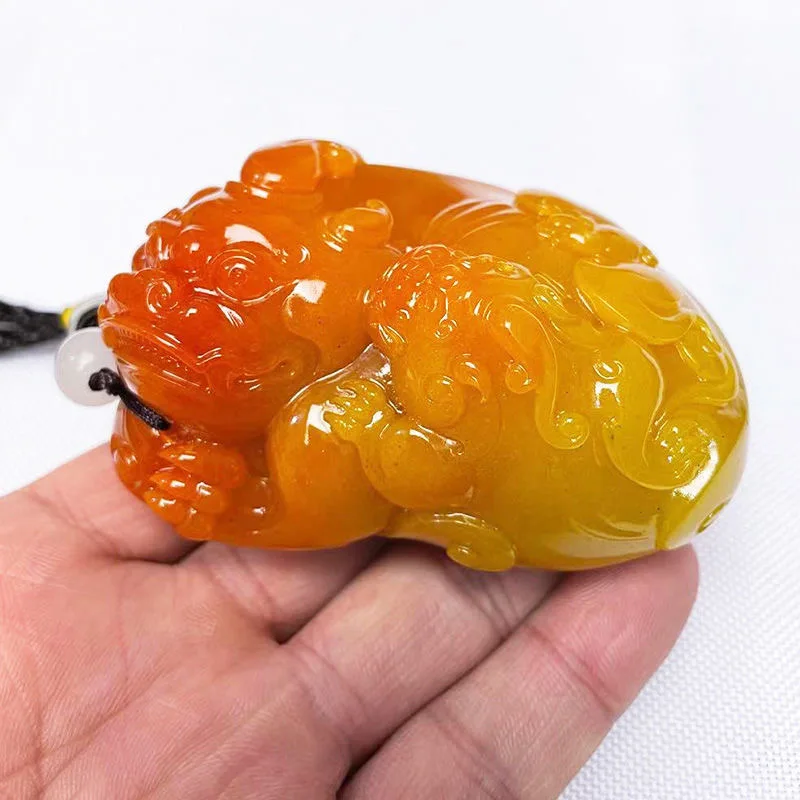 Natural Huang Longyu Pixiu Pen - Men'S Accessories Chain reseña y precio