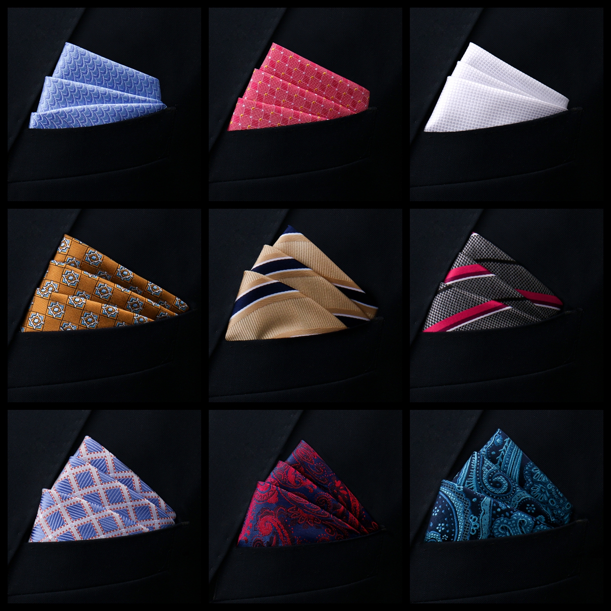 New Style Handkerchief Hot sal - Men Accessories Sale reseña y precio